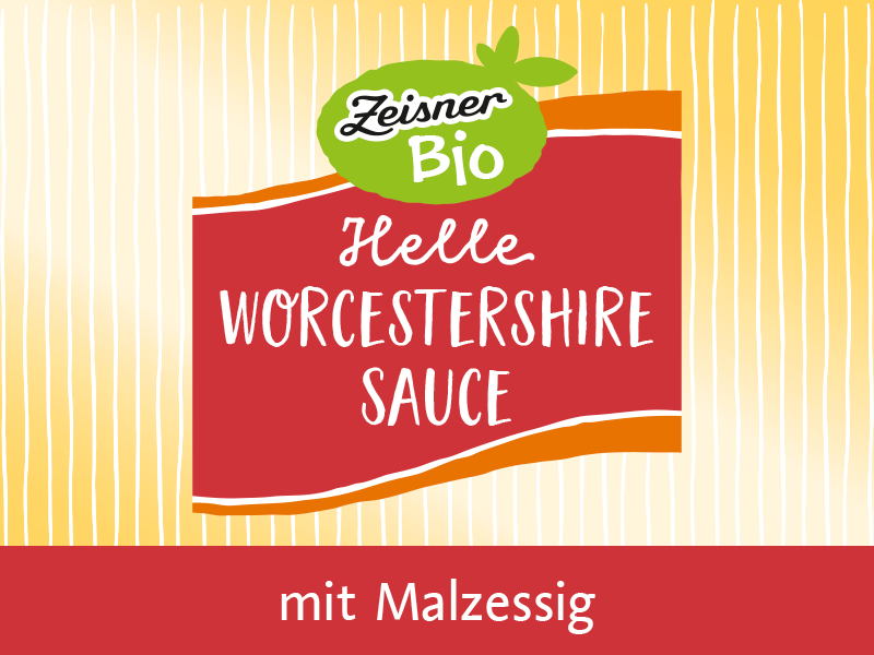 Bio Helle Worcestershire-Sauce mit Malzessig Logo