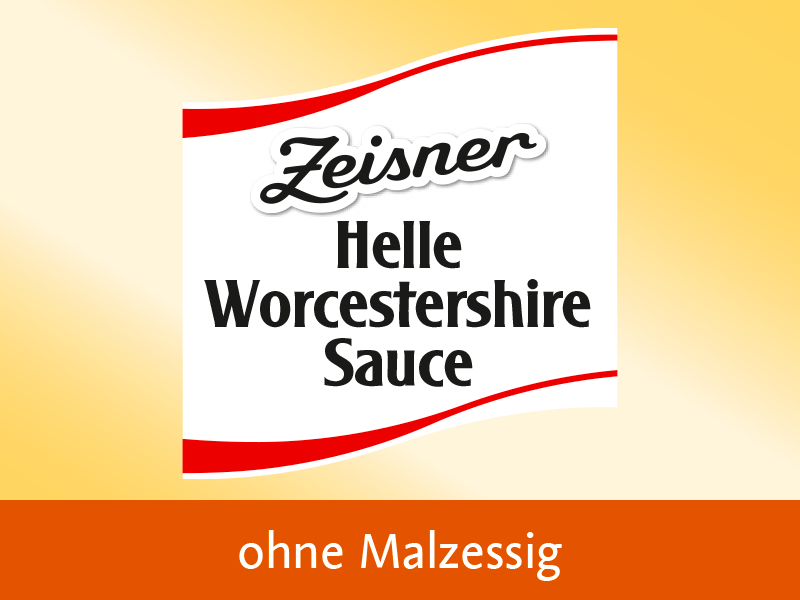 Helle Worcestershire-Sauce ohne Malzessig Logo